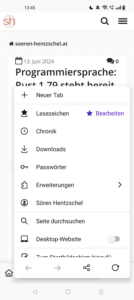 Firefox 127 für Android