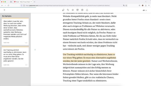 Einzigartige Firefox-Features 2024